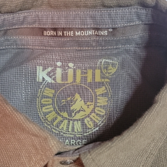 KÜHL Men's DESCENDR Flannel Long Sleeve Work Shirt - Picture 5 of 8